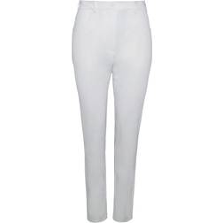 Glenmuir Ladies Lightweight Stretch Performance Golf Trousers White Regular [29"]